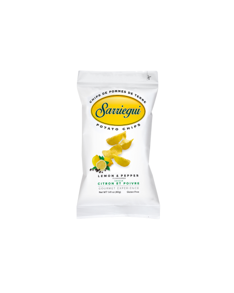 Sarriegui Chips Lemon & Pepper 40g